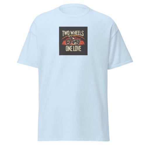 Vintage Motorbike T-Shirt Two Wheels, One Love