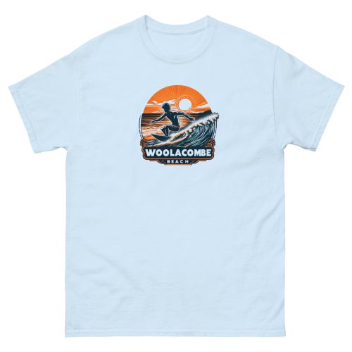 Woolacombe Beach Surfing T-Shirt Devon Surf