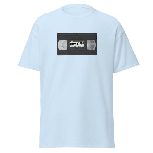 Dad’s VHS Video Do Not Erase T-shirt – Fun Gift for Dad