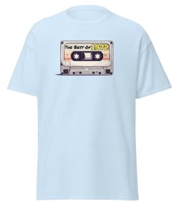 The Best of 1972 Cassette Tape T-shirt Gift for Born in 1972 Present for Men