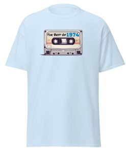 The Best of 1974 Cassette Tape T-shirt Gift for Born in 1974 Present for Men