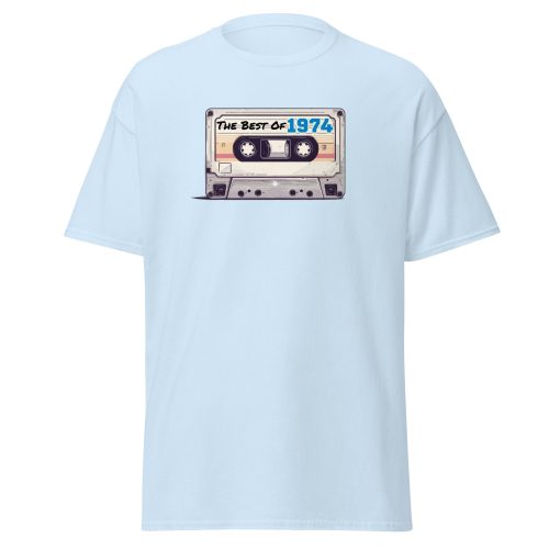 The Best of 1974 Cassette Tape T-shirt Gift for Born in 1974 Present for Men