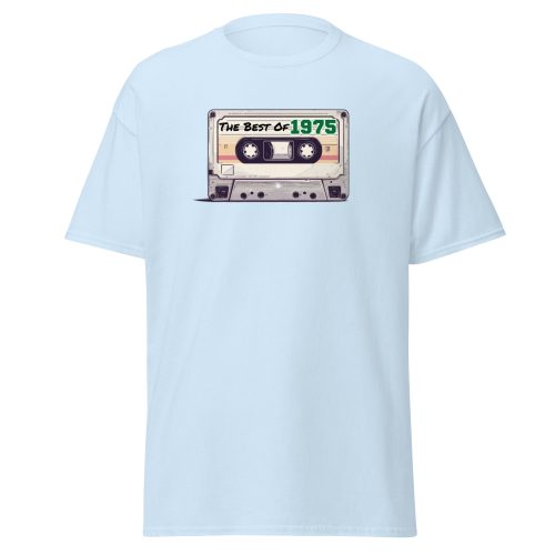 The Best of 1975 Cassette Tape T-shirt Gift for Born in 1975 Present for Men