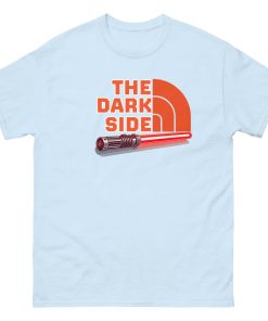 The Dark Side – Red Lightsaber T-shirt for Space Wars Fans