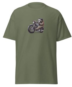 Sloth Rider – Sloth Riding a Motorbike T-shirt design