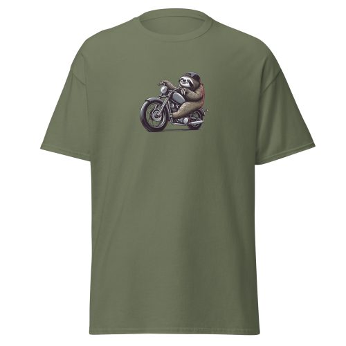 Sloth Rider – Sloth Riding a Motorbike T-shirt design