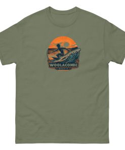 Woolacombe Beach Surfing T-Shirt Devon Surf