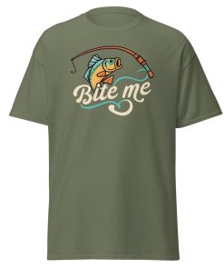 Bite Me Fishing T-shirt gift for Anglers