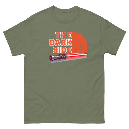 The Dark Side – Red Lightsaber T-shirt for Star Wars Fans
