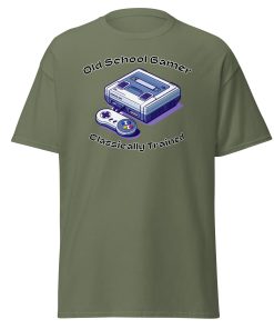 Old School Gamer – Classically Trained – T-shirt gift for Retro Gamers