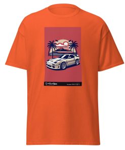Car Sunset Beach T-Shirt Design Cool Gift Tee T-Shirt