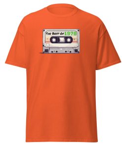The Best of 1978 Cassette Tape T-shirt Gift for Born in 1978 Present for Men