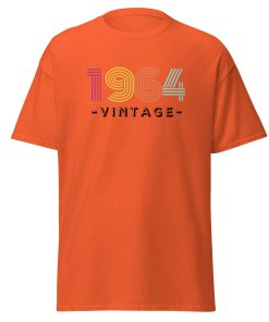 1964 Vintage Birthday T-shirt for 60th Birthday Present Born in 1964