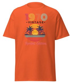 1970 Classic Vintage Limited Edition Birthday T-Shirt Present Born In 1970