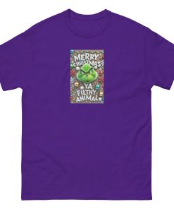 Merry Christmas Ya Filthy Animal - Grinch T-shirt