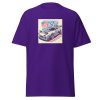 Car USA Flag Racing Car T-shirt Gift For Car Fans
