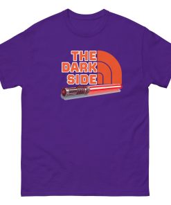 The Dark Side – Red Lightsaber T-shirt for Space Wars Fans