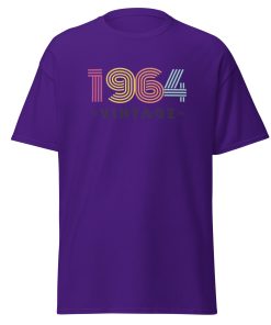 1964 Vintage Birthday T-shirt for 60th Birthday Present Born in 1964
