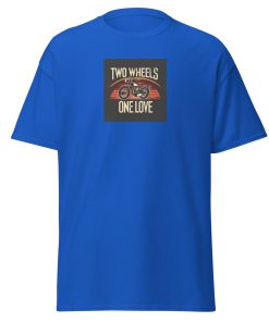 Vintage Motorbike T-Shirt Two Wheels, One Love