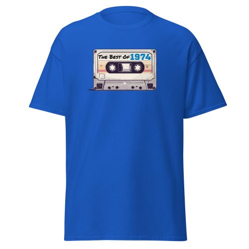 The Best of 1974 Cassette Tape T-shirt Gift for Born in 1974 Present for Men