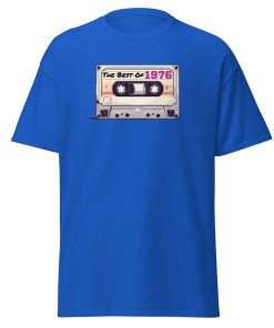 The Best of 1976 Cassette Tape T-shirt Gift for Born in 1976 Present for Men
