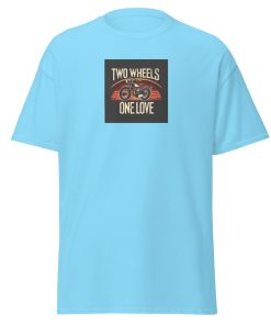 Vintage Motorbike T-Shirt Two Wheels, One Love