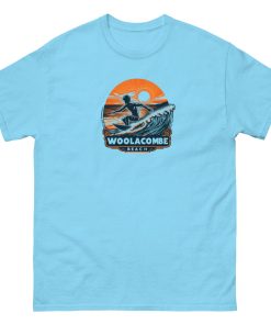 Woolacombe Beach Surfing T-Shirt Devon Surf
