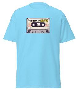 The Best of 1972 Cassette Tape T-shirt Gift for Born in 1972 Present for Men