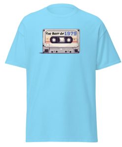The Best of 1979 Cassette Tape T-shirt Gift for Born in 1979 Present for Men