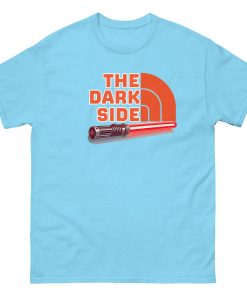 The Dark Side – Red Lightsaber T-shirt for Space Wars Fans
