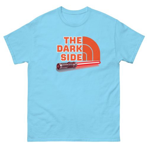 The Dark Side – Red Lightsaber T-shirt for Star Wars Fans