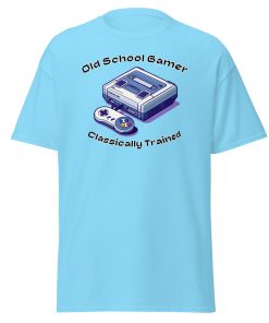 Old School Gamer – Classically Trained – T-shirt gift for Retro Gamers