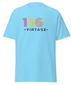 1964 Vintage Birthday T-shirt for 60th Birthday Present Born in 1964