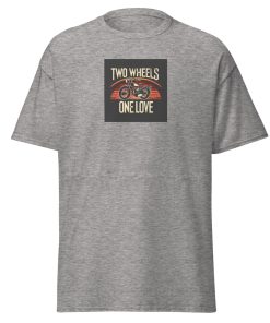 Vintage Motorbike T-Shirt Two Wheels, One Love