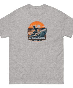 Woolacombe Beach Surfing T-Shirt Devon Surf