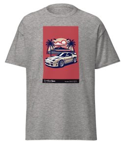 Car Sunset Beach T-Shirt Design Cool Gift Tee T-Shirt