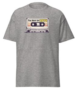 The Best of 1972 Cassette Tape T-shirt Gift for Born in 1972 Present for Men