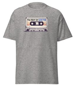 The Best of 1979 Cassette Tape T-shirt Gift for Born in 1979 Present for Men