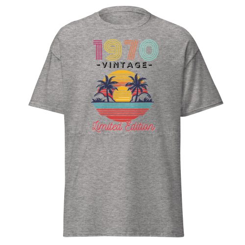 1970 Classic Vintage Limited Edition Birthday T-Shirt Present Born In 1970