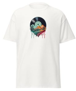 Mountain Meltdown Vinyl T-shirt design