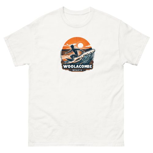 Woolacombe Beach Surfing T-Shirt Devon Surf