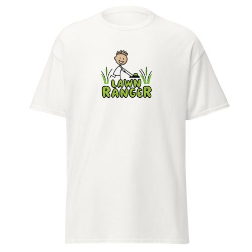Lawn Ranger T-shirt – Dad Men’s Funny Lawn cutting T-shirt