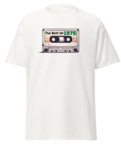 The Best of 1975 Cassette Tape T-shirt Gift for Born in 1975 Present for Men