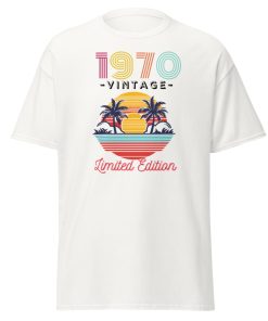 1970 Classic Vintage Limited Edition Birthday T-Shirt Present Born In 1970