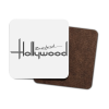 Hollywood Romford Nightclub Essex 4x Corkwood Coaster Set - White design