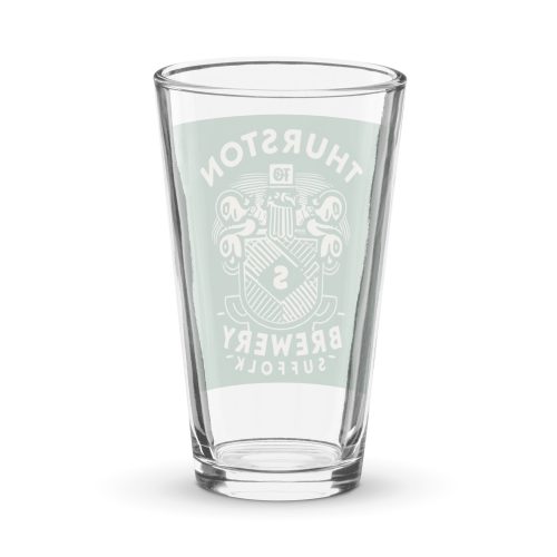 Thurston Brewery Suffolk Logo Beer Glass Gift
