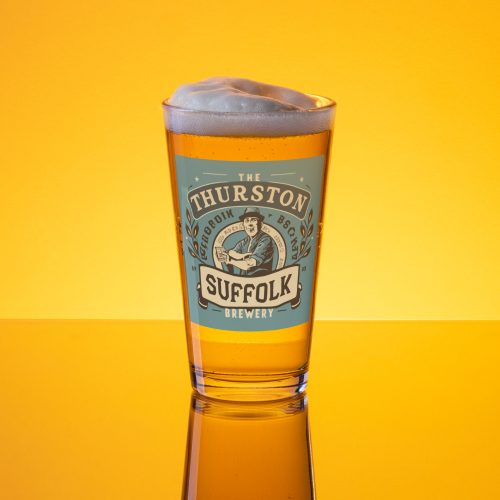 Thurston Brewery Suffolk Beer Glass
