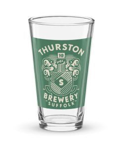 Thurston Brewery Suffolk Logo Beer Glass Gift