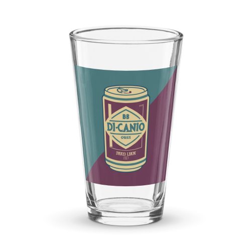 Di Canio Italian Lager Shaker pint glass West Ham Gift
