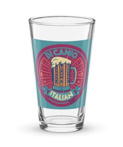 Di Canio Italian Lager Shaker pint glass West Ham Gift